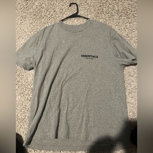 ESSENTIALS TEE DARK GRAY - M